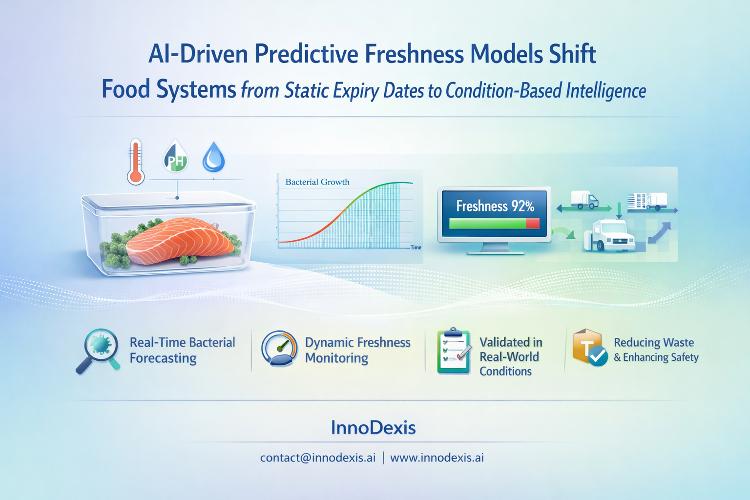 AI-Driven Predictive Freshness Models Shift Food Systems from Static Expiry Dates to Condition-Based Intelligence