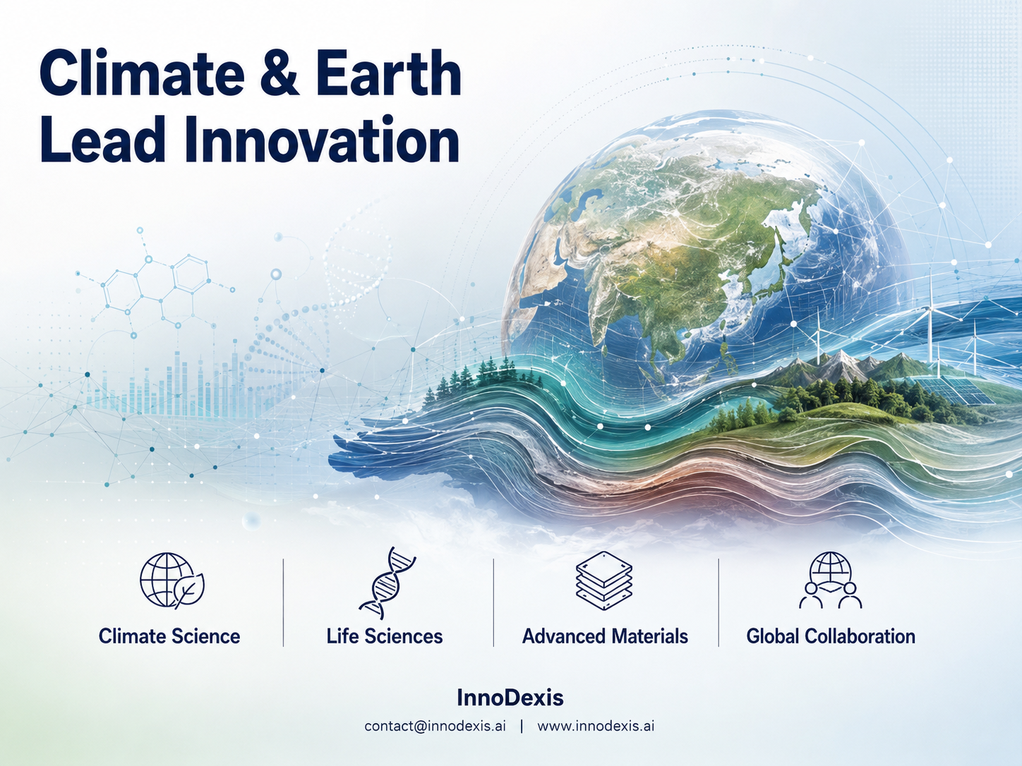 Climate and Earth Systems Lead China's 474-Record Innovation Disclosure as US Institutions Remain the Most-Named Research Partner and a Provincial Funding Rail Rivals National Programmes