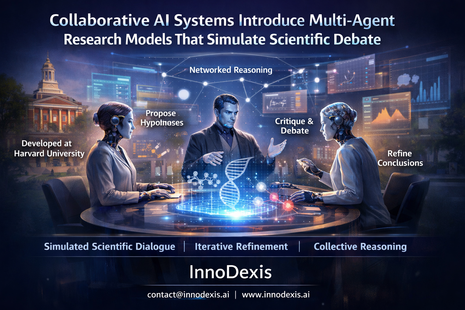 Collaborative AI Systems Introduce Multi-Agent Research Models That Simulate Scientific Debate