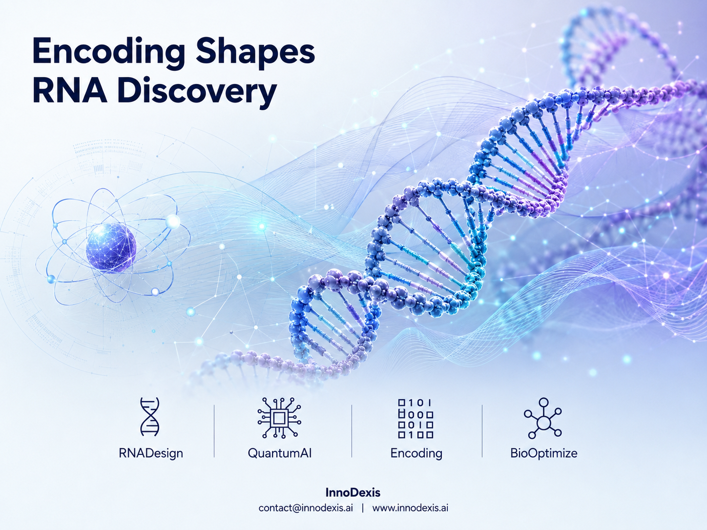 Encoding Strategy Identified as Decisive Variable in AI-Driven Biomolecular Design as Quantum-Inspired Framework Advances RNA Optimisation