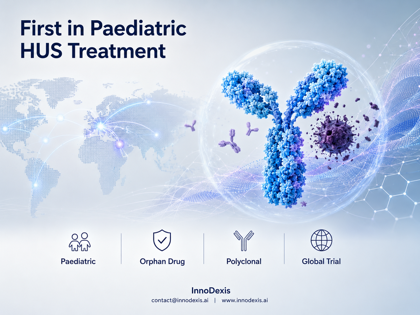 First Late-Stage Clinical Candidate for Paediatric Haemolytic Uraemic Syndrome Enters Phase 3 Across Seven Countries as Inmunova Advances INM004