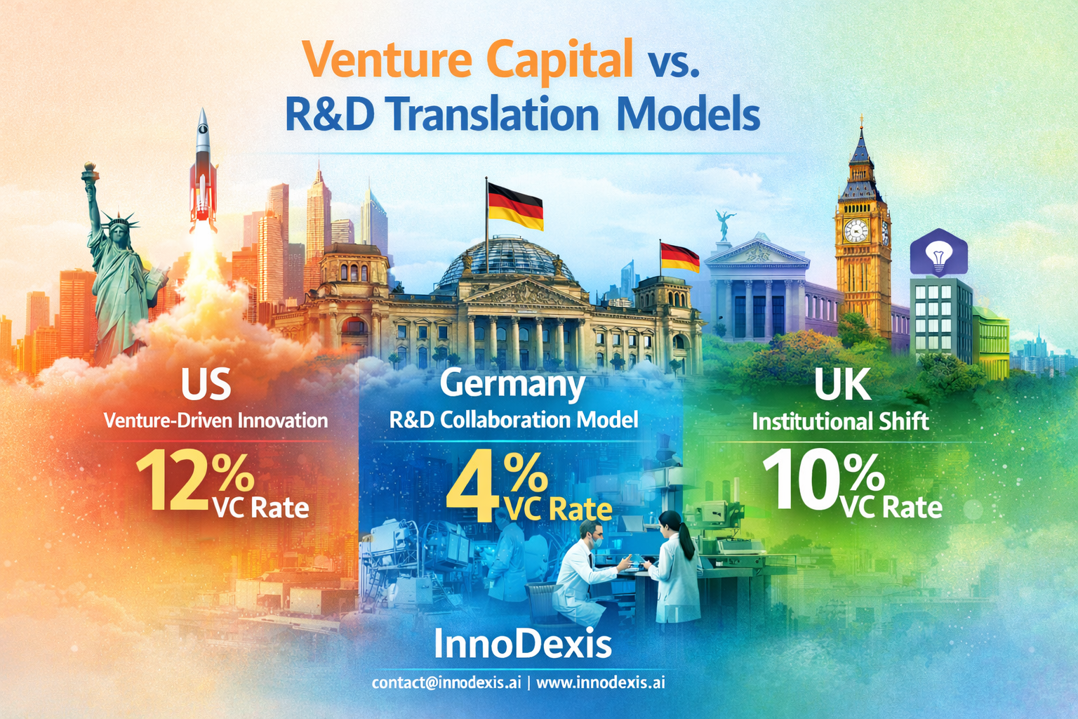 Germany Records Lowest VC Attribution at 4% as R&D-Led Translation Model Outpaces US and UK
