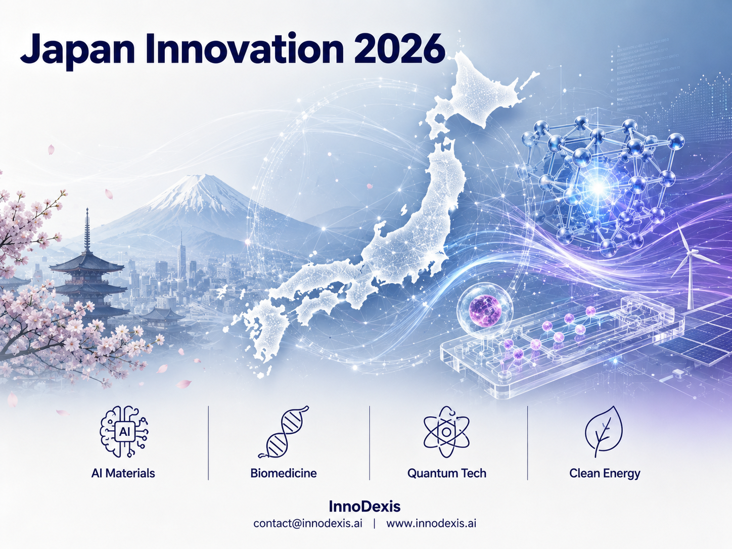 Japan Tracks 800 Innovations Across 100 Institutions as AI-Driven Materials Discovery and Biomedical Translation Emerge as the Nation's Sharpest Commercial Signals