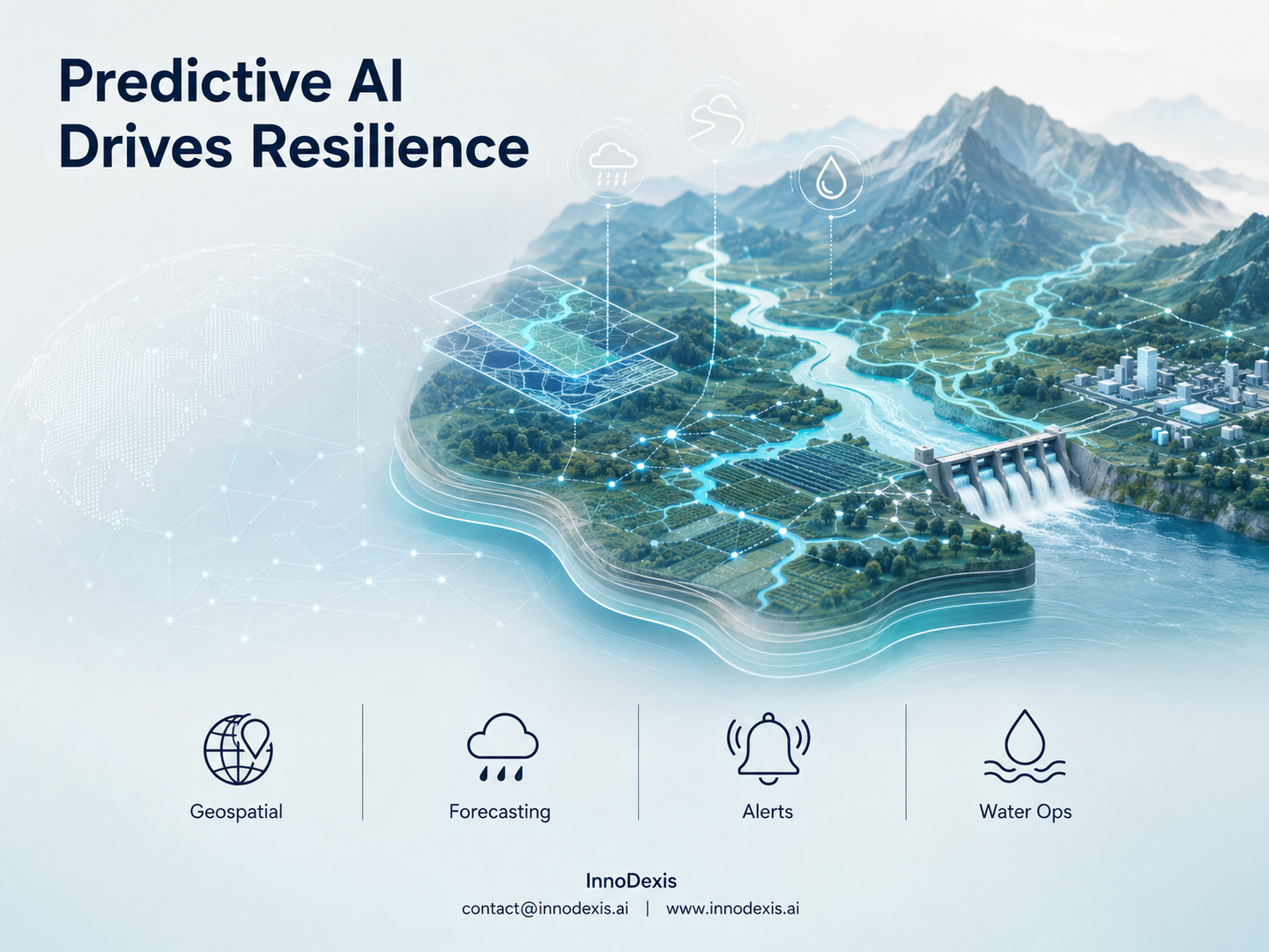 Predictive Geospatial AI Gains Strategic Role in Climate Resilience as Water Infrastructure Faces Rising Pressure