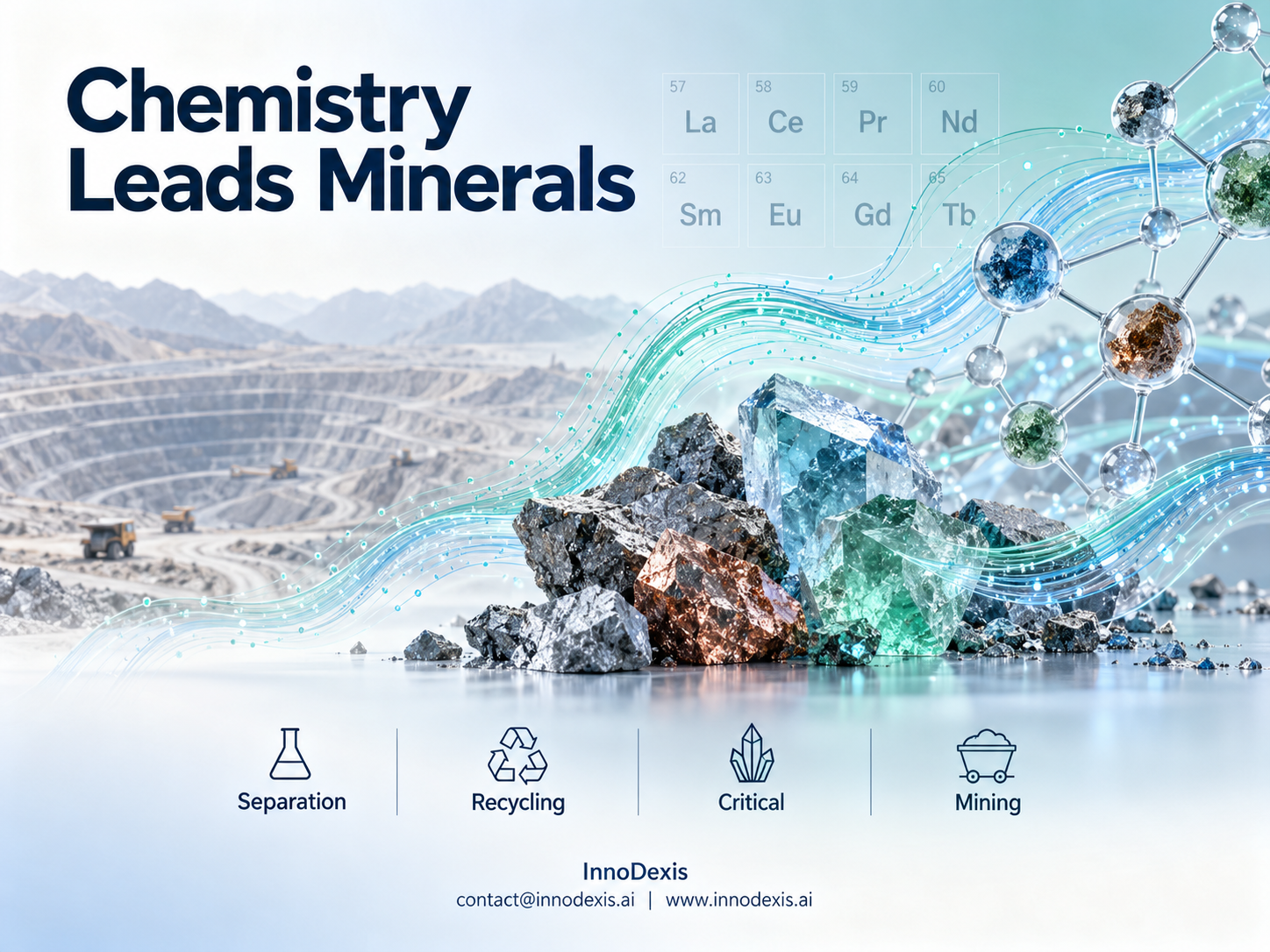 Separation Chemistry Claims 48% of Critical Minerals Innovation as Mining Records Fall to 2.1% of the Corpus