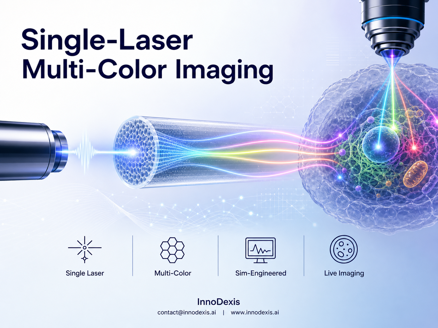 Single-Laser Photonics System Simplifies Multi-Color Two-Photon Microscopy While Maintaining Imaging Performance