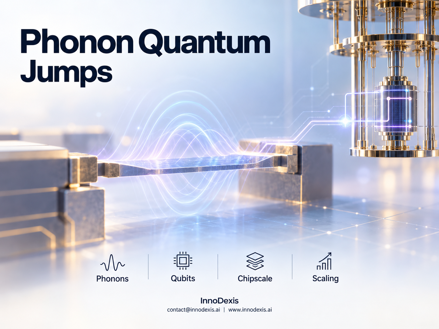 Stanford-Caltech-SLAC Team Achieves First Real-Time Observation of Individual Phonon Quantum Jumps Using a 2-Millisecond Resonator