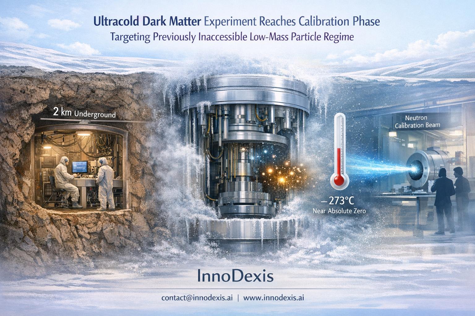 Ultracold Dark Matter Experiment Reaches Calibration Phase, Targeting Previously Inaccessible Low-Mass Particle Regime