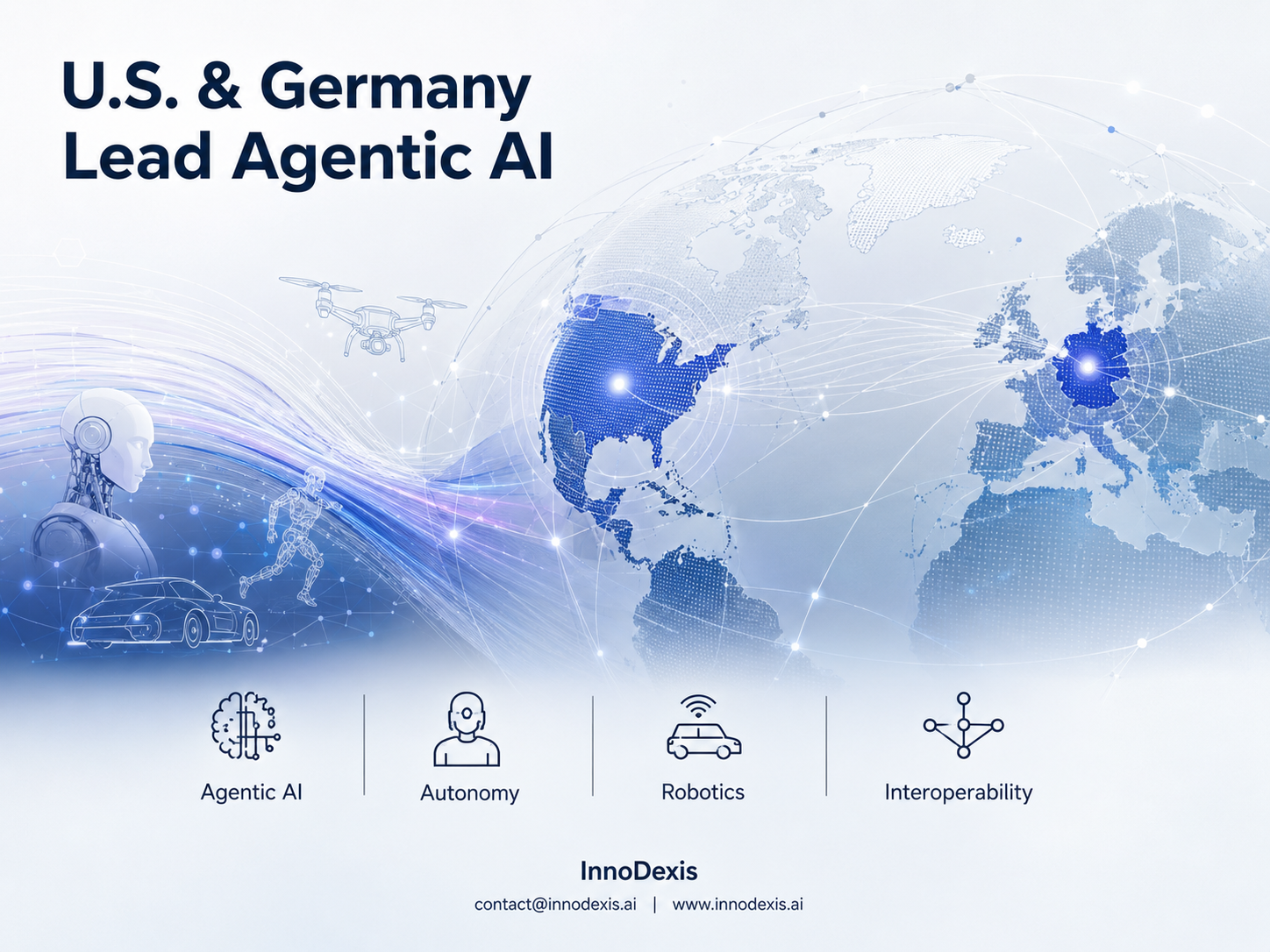 United States and Germany Drive 62% of Global Agentic AI Innovation as Autonomous Systems Converge on a Shared Foundation-Model Substrate