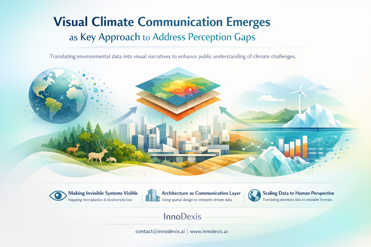 Visual Climate Communication Emerges as Key Approach to Address Perception Gaps — InnoDexis Analysis